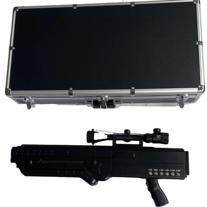  崆峒手持便携式枪型低空防御反制六通道A型